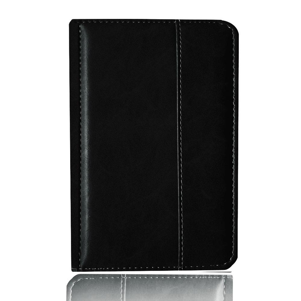 Beschermhoes Skin met Magnetische Sluiting Portemonnee Zakje voor Sony PRS-T2 E-reader Leren Cover Cases For Sony Prs-T2 zwart