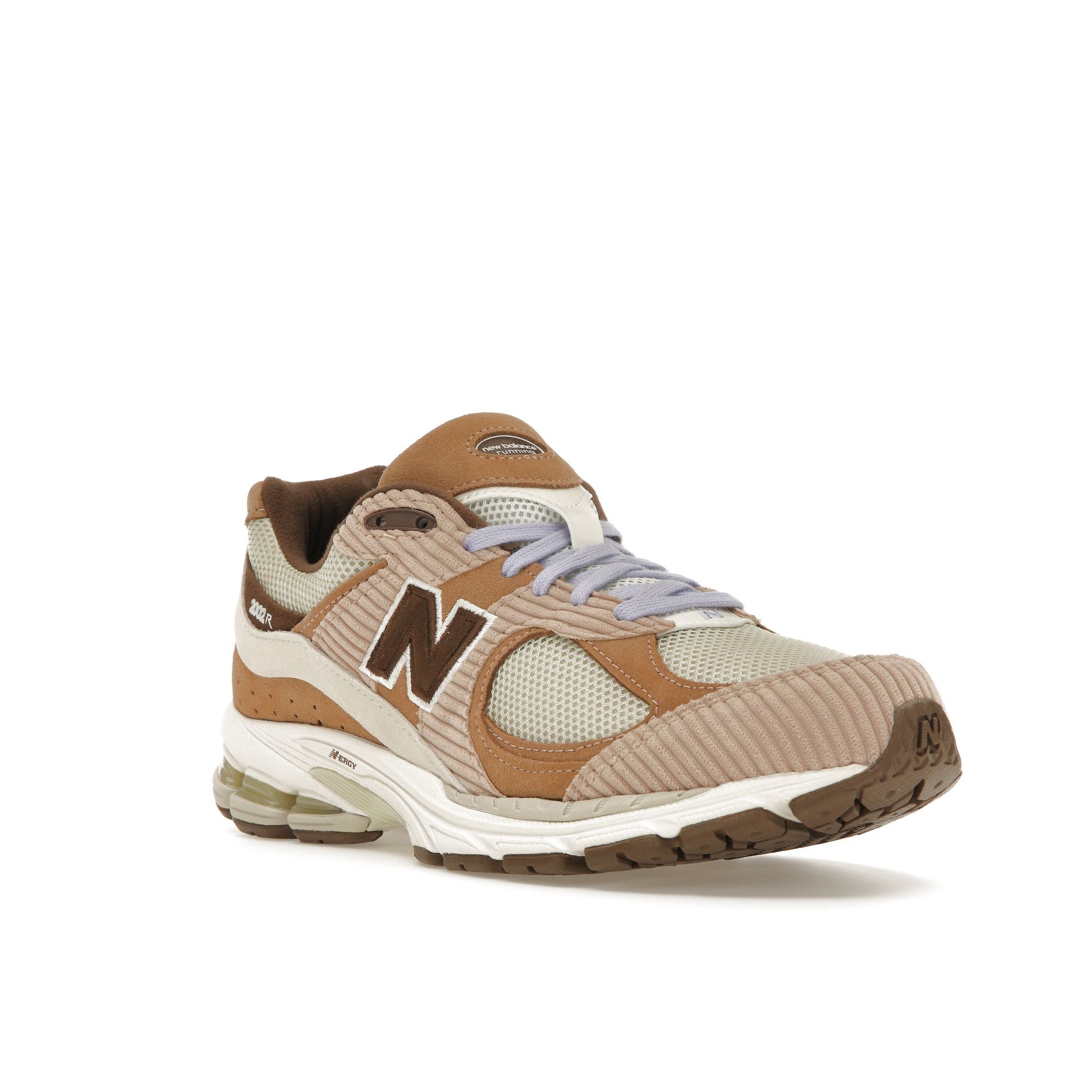 New Balance 2002R Коричневые вельветовые эксклюзивные мужские кроссовки SSENSE Фиолетовые — фото 2