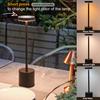 Classic Metal Touch Sensor LED Table Lamp Rechargeable Desk Lamp 3 Colors Creative Ambient Light Bar Room Decor Night Light