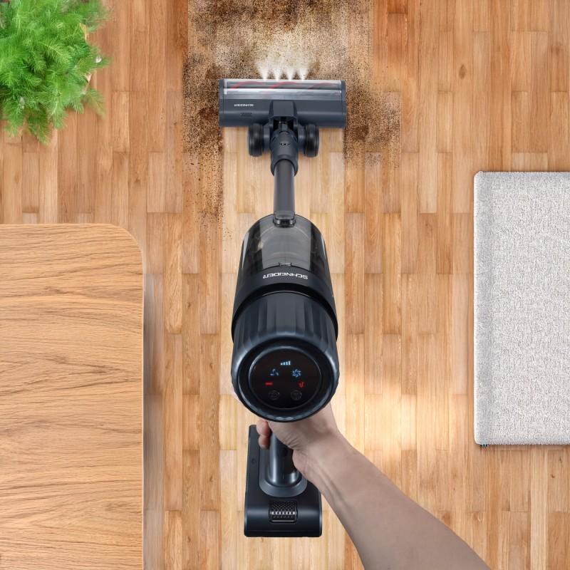 Schneider - Sch V20 - Noir - Aspirateur Balai Sans Fil Led - 140w - Filtration Hepa
