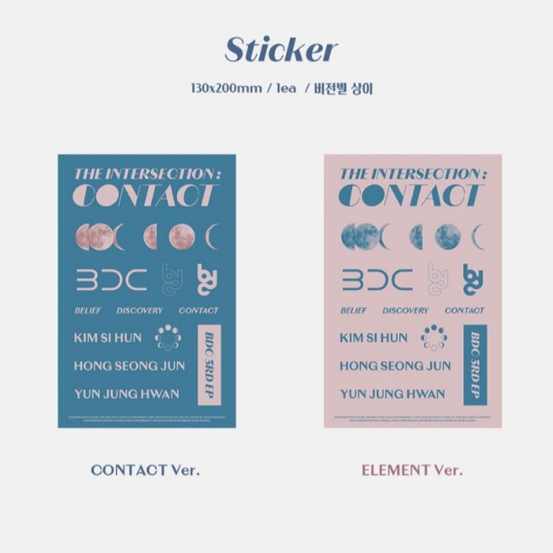 Bdc   The Intersection   Contact   3rd Ep Album  Photo Book Ver. 