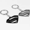 Movie Superhero Letter S Shield Keychain Super Power Cosplay Props S Keyring For Men Women Backpack Jewelry Accessories Toys