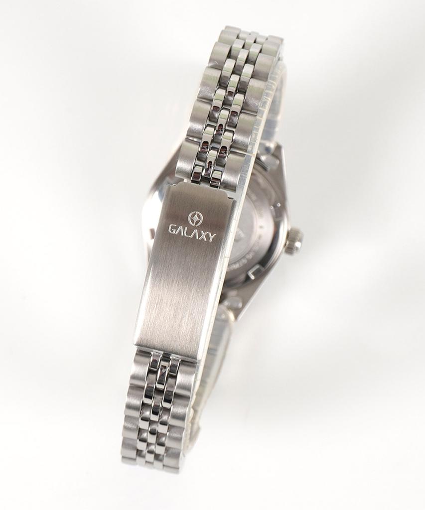 Gaelleogsi 5 Atm Couple Watch Women'S Metal Wristwatch Qt7013Fa