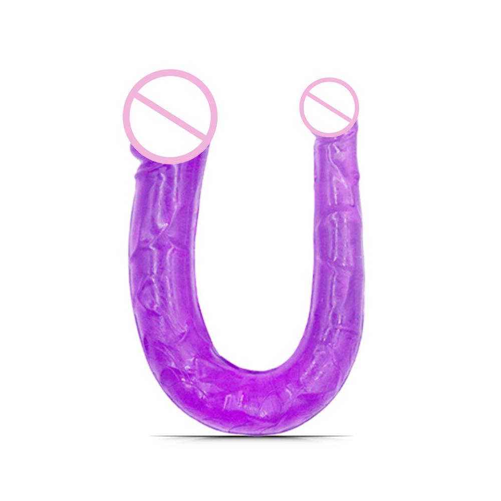 Yifeng Women's Double-Ended Crystal Dragon Dildo