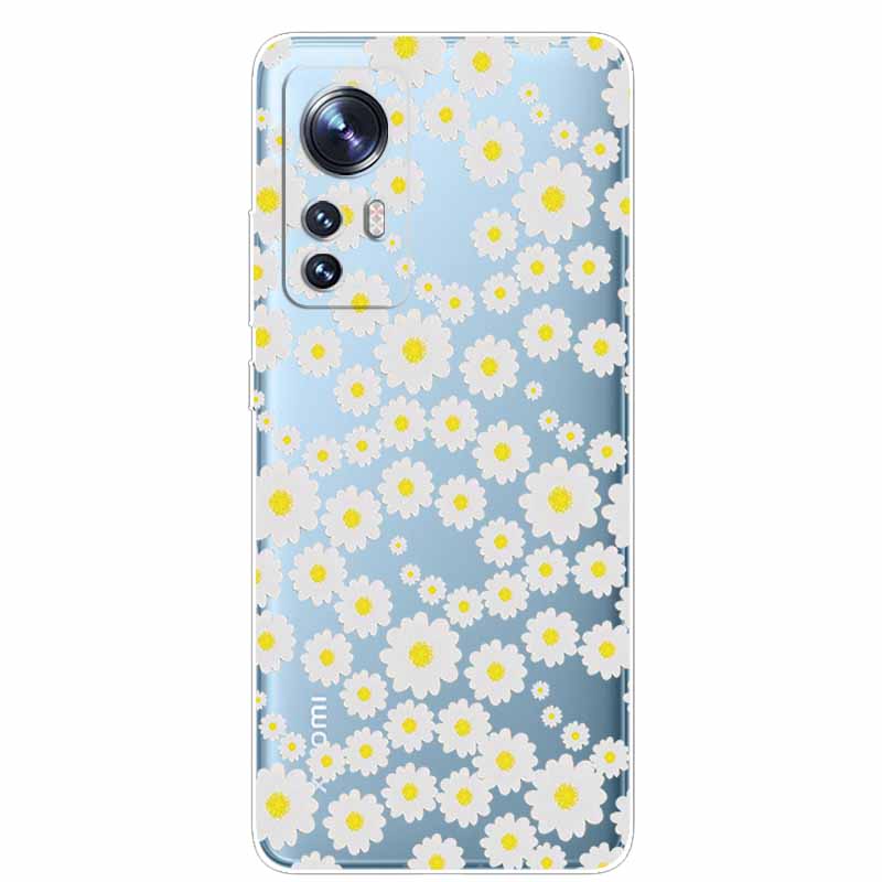 For Xiaomi 12T Case Clear Bumper Soft TPU Phone Cases for Xiaomi 12T Pro 5G Silicone Cover 6.67'' 12 T Transparent Slim Fundas