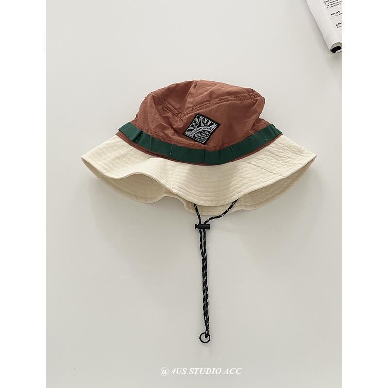 

Unisex Colorblock Quick-Dry Sun Hat - Packable Summer Protection for Outdoor Activities, Hiking, and Camping. M (56-58cm) кирпич красный