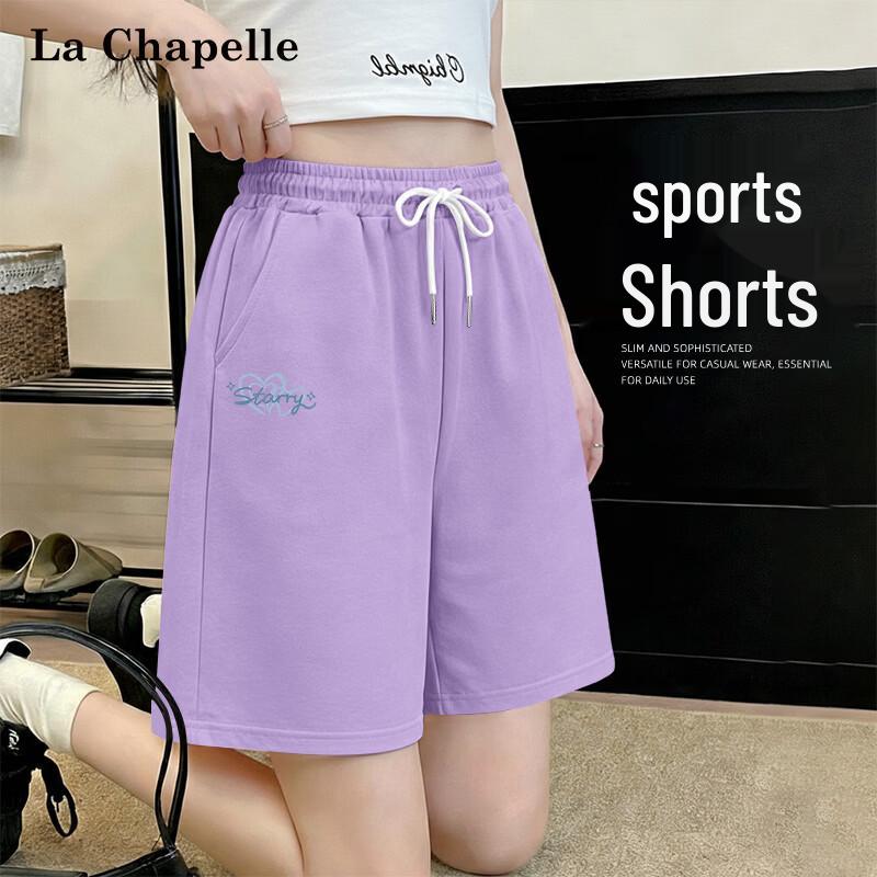 La Chapelle Women s High-Waist Cotton Bermuda Shorts 3XL