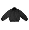 Men's American Style CleanFit Stand Collar Winter Jacket - Thickened, Boxy, Three-Proof Design