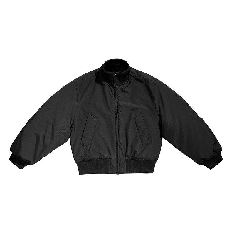 Men's American Style CleanFit Stand Collar Winter Jacket - Thickened, Boxy, Three-Proof Design