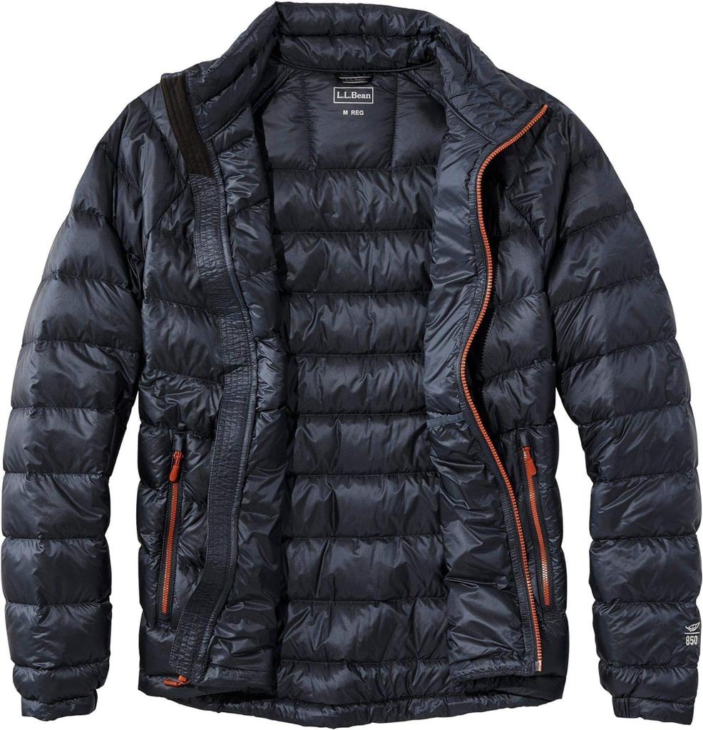 LL Bean Ultralight 850 Down Japan Size Ocean 0UXD921002 Men's Jacket, Fit, Small, Blue,