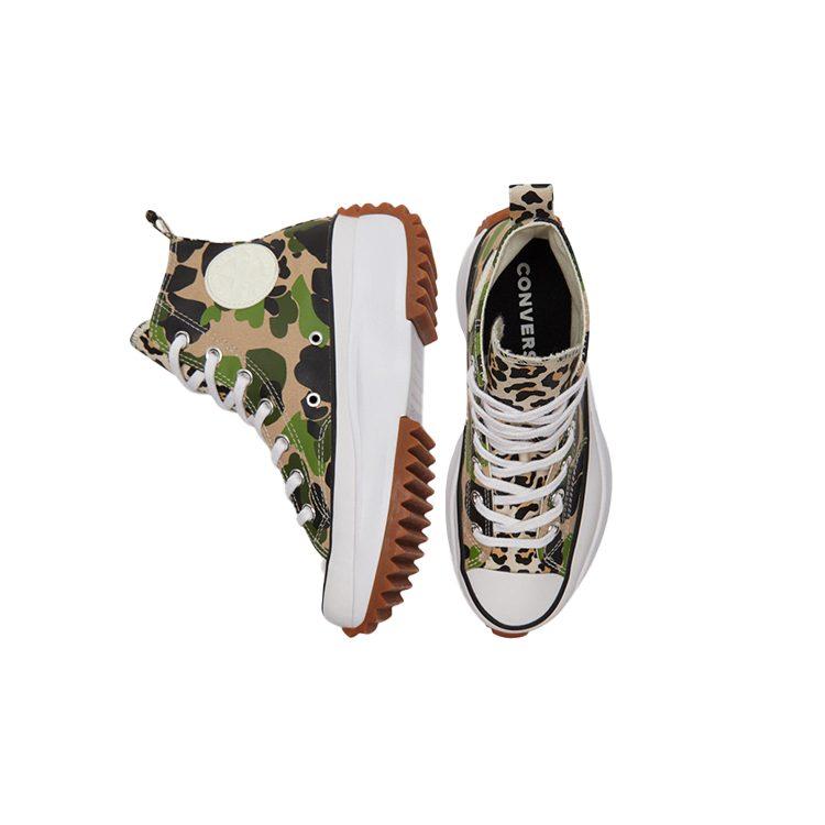 Run Star Converse Hike High 'Archive Print Camo' 170913C