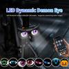 Devil's Eye Light, Bicycle, Bold Warning, Dynamic Light, Motorcycle, Electric Vehicle, Car Decoration Belt, Bluetooth App1PCS.