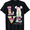 Love Gnome Bunny Delivery Ob Easter Day Labor Nursing T Shirt