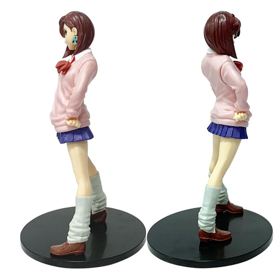 17.5cm Anime Figure Standing Ayase Momo Action Figures Takakura Ken Figurine Collection Model Toys Birthday Gifts DAN DA PVC Poseable Articulated