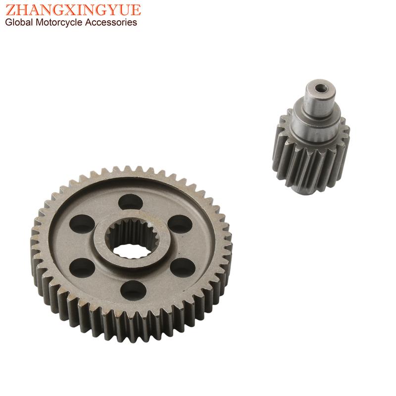 Top Racing Secondary / Final Drive Gears 17/49 For Kymco Sento Like Filly Like DJ S Vitality Agility 50 Super 8 People S 50cc 4T