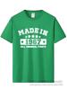 Tee Fashion Made In 1967 T Shirts Cotton Funny O Neck Birthday Gift T-shirt Tops Tee Cool Mans Tshirt