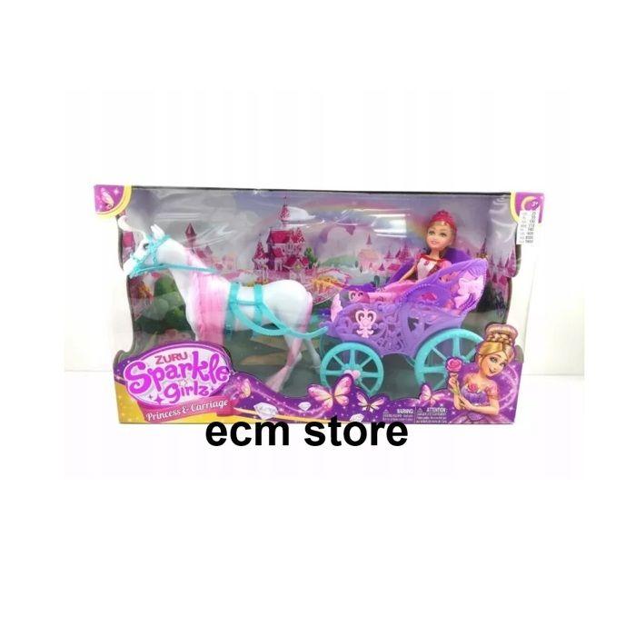 ZURU Sparkle Girlz Princesse &amp; cheval et calèche figurine jouet jeu