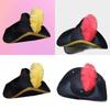 Colonial Tricorn Hat Carnivals Party Cosplay Pirate Hat for Teen Photography