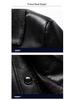 50-Year-Old Dad's Plus Velvet Thickened Leather Jacket for Middle-Aged & Elderly Men - Winter Cotton Padded Grandpa Jacket