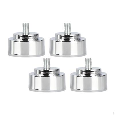 4 Pieces Thread Bed Frame Legs, Table Feet, Adjustable Heavy Duty Sofa Metal Furniture Legs