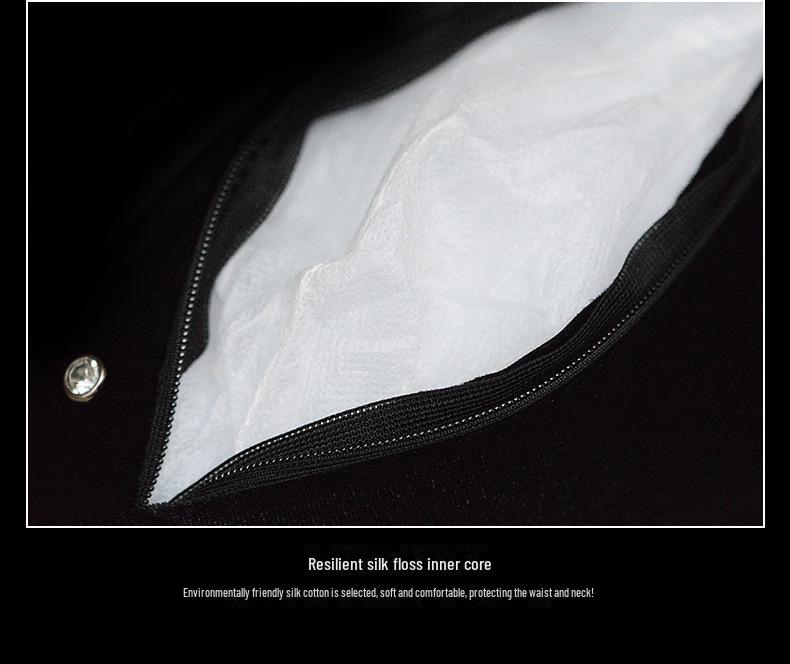 Diamond Car Headrest Pillow and Waist Cushion Set with Neck Pillow - Car Interior Comfort Kit