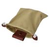 Foraging Pouch PU Leather   Fruit Picking Storage Bag Waist Hanging Tool Bag for Outdoor Camping