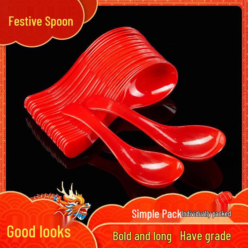 Disposable Plastic Soup Spoons