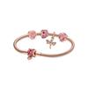 Blumenherz Wunscharmband Set Unisex Armbänder ZT24091810A
