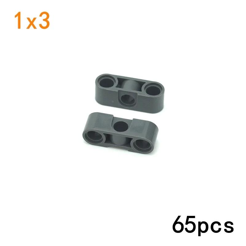Technical MOC Thick Beam Studless Liftarm with Holes 1x3 1x5 1x7 1x9 1x11 Building Blocks DIY Toys