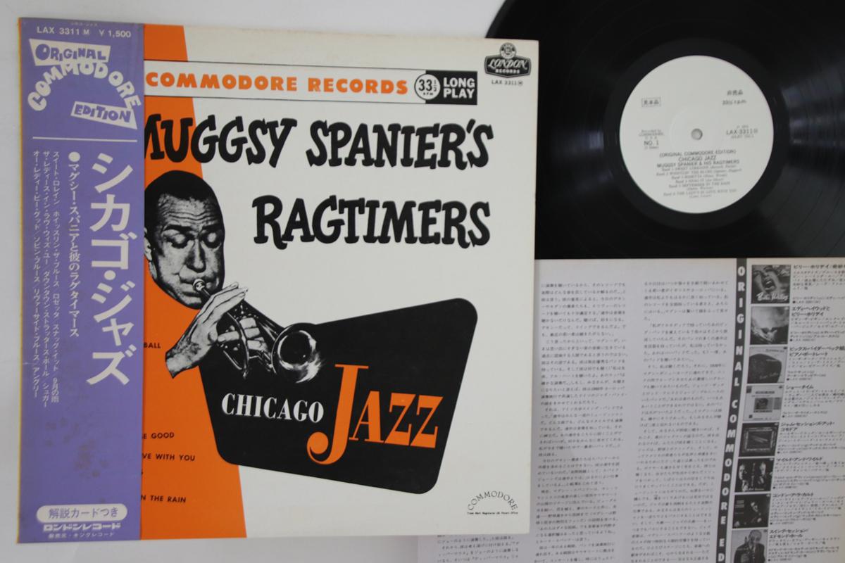 

LP Record MUGGSY SPANIER & HIS RAGTIMERS - Chicago Jazz LAX3311PROMO LONDON 1974 Japan Obi Jazz Used