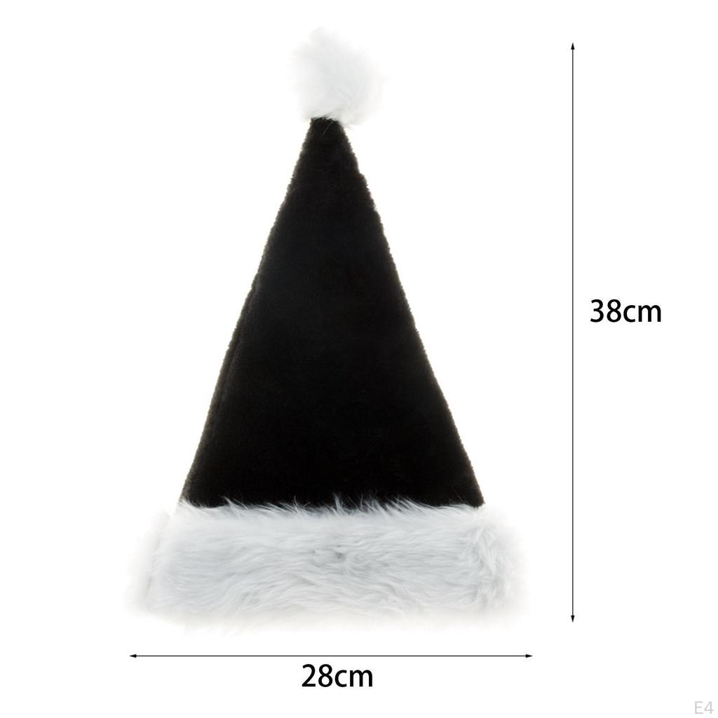 Classsic Christmas Hat, Soft, Costume, Holiday Decor Comfort Supplies, for Festival Xmas
