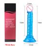 Realistic Penis Dildo Strong Suction Cup Soft Crystal Jelly Dildo Sex Toys for Woman Fake Dick Big Penis Anal Butt Plug Sex Shop