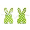 WTEMPO DIY Ribbon Bow Gift Boxes Cute Rabbit Design Easter Foldable Printed Paper Baskets Spring Party Wedding Birthday Festive Decor Treat Boxes