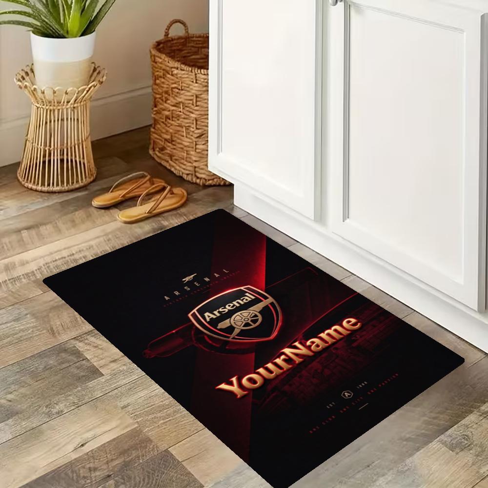 Arsenal Customize Your Name Kitchen Rug Runner Rug Laundry Mat Hallway Entryway The Best Gift Choice