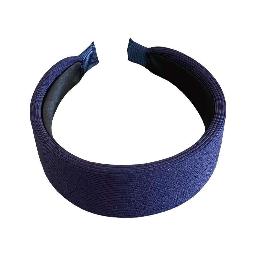 New Candy Color Extra Wide Headbands Fabric Covered Non-slip Hairbands Thick Head Hoop Women Girls
