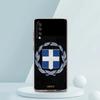 Greece Greek Flag Transparent Phone Case for Samsung Galaxy A16 A14 A12 A22 A24 A42 A02 A06 A50 A70 A20 A30 A40 Soft TPU Cover