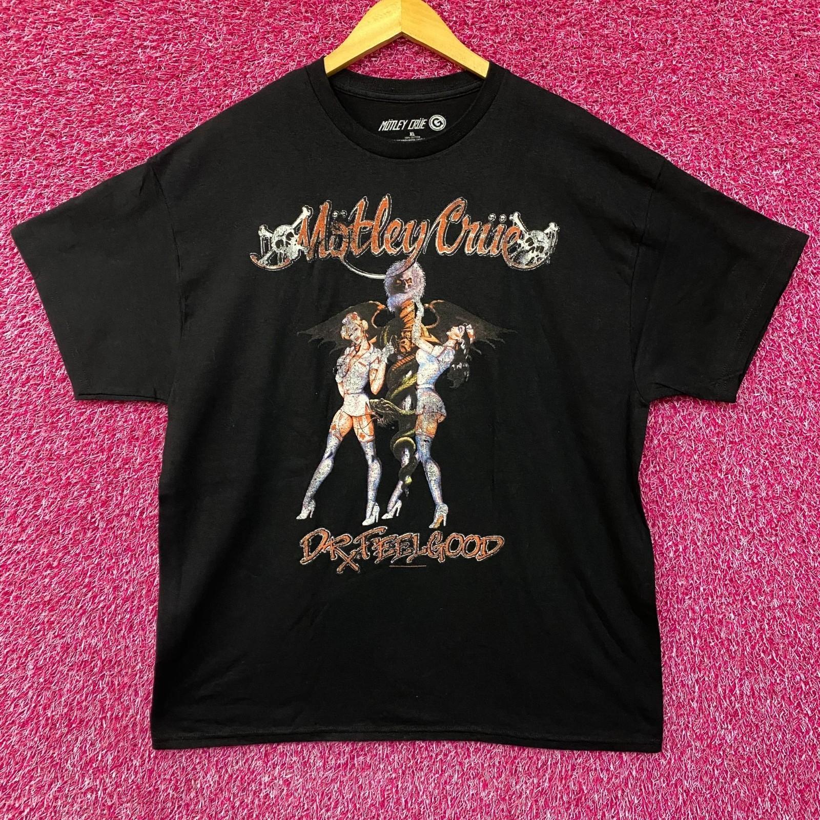 Motley Crue Доктор. Позитивная Глэм-метал футболка 2XL