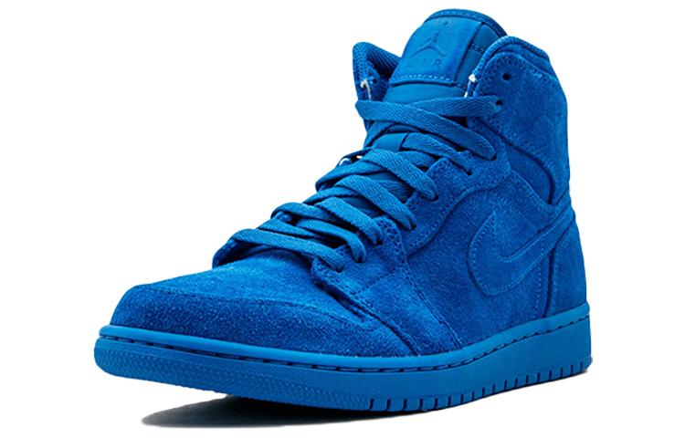 Jordan 1 Retro Niebieski Zamszowy Męski 332550-404