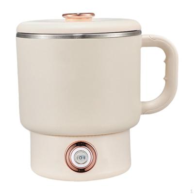 Elektrischer Wasserkocher Tee 1L Tragbarer automatischer Abschaltautomatik Klappbarer Haushalt für Indoor-Reisen Camping Sport