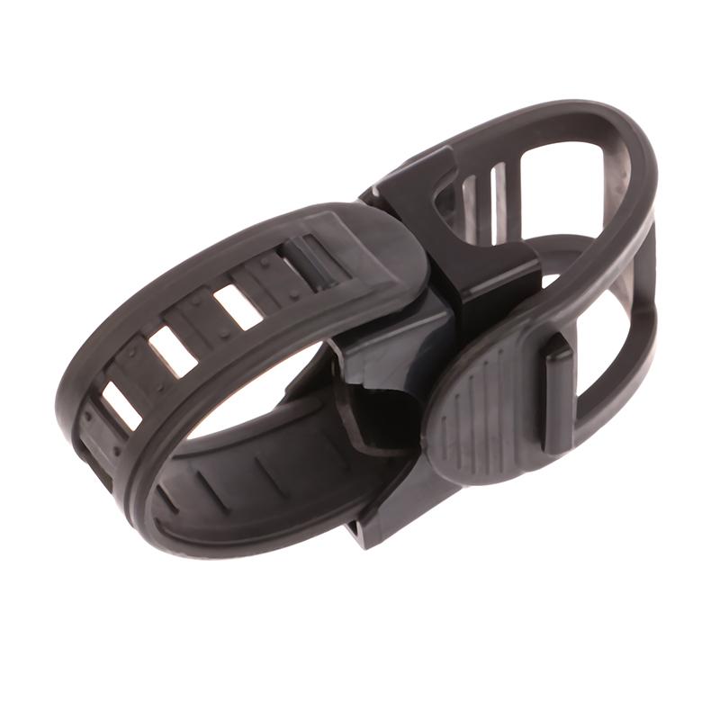 1Pc Bicycle Handlebar Light Holder 360 Degree Rotation Universal Bicycle Headlight Holder Flashlight Rack Bike Light Mount