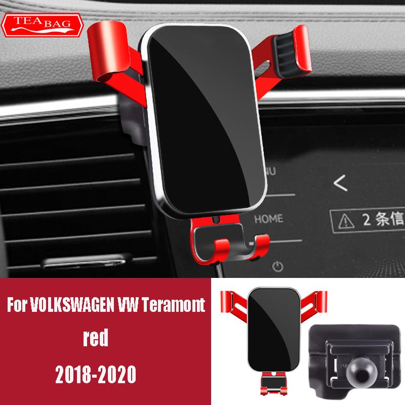 Adjustment Car Phone Holder For Volkswagen VW Magotan Passat B8 2017- Teramont Sagitar 2015- Air Vent Navigation