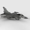 MOC Stavebnice F-16C Block 50 Fighting Falcon Model Letadla Dopravní Kolekce Display Kreativní Hračky Dárky 1801 KS