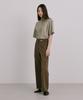 WNDERKAMMER Fake Leather Top_Khaki