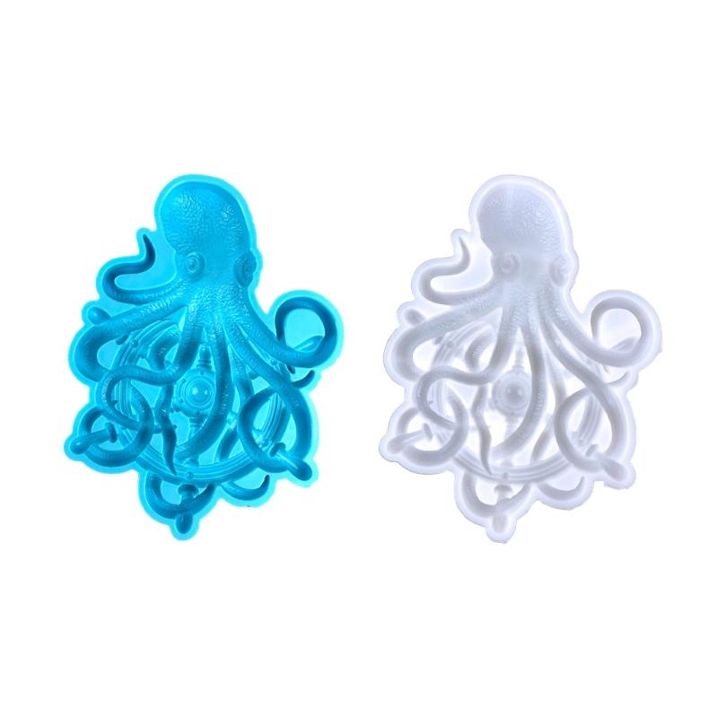 Quality Silicone Mold Soft Mould Creative Workshops Resin Moulds Easy To Clean and Store Creative Octopus Decorations