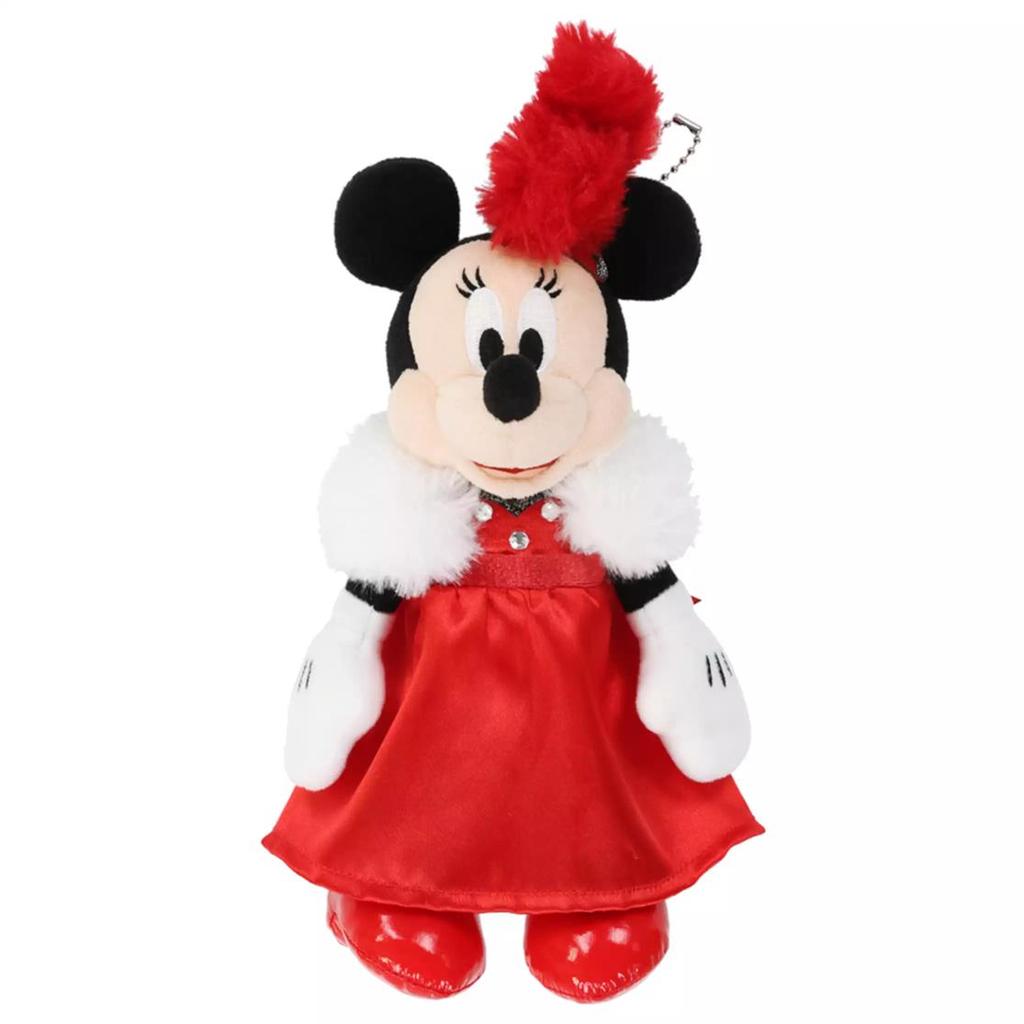 Disney Minnie Plush Badge We Love Big Band Beat Japan NEW Disney Store