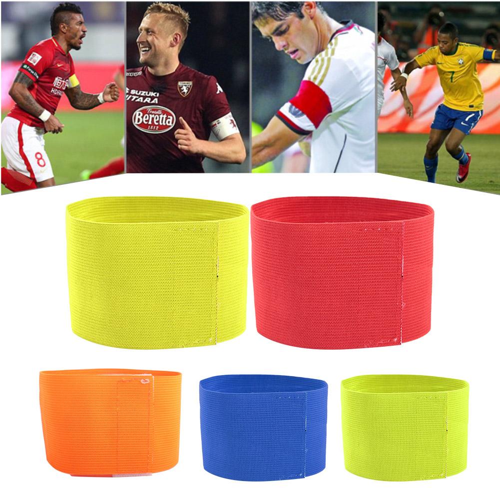 Football Captain Armband Outdoor  Sports Groups Soccer Armbands Adjustable Player Bands