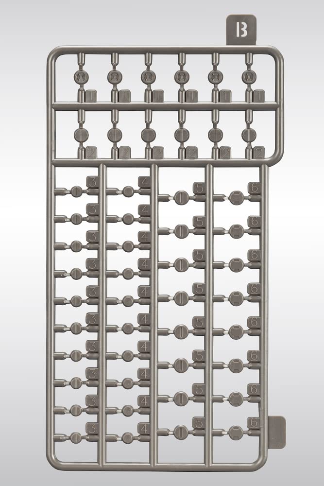 KOTOBUKIYA Modeling Support Goods Mecha Supply 10 Detail Cover A Total Length 3mm Plastic Model Molding Color MJ10X M.S.G Approx. Non-Scale
