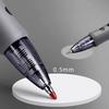 4Pcs Retractable Gel Pens Set Black/Red/Blue/Dark Blue Ink Ballpoint For Writing Refills Office School Supplies Stationery