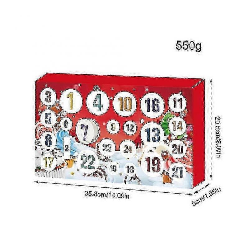 24 Days Of Slime And Kit Christmas Countdown Calendar Butter Stress Relief Toys