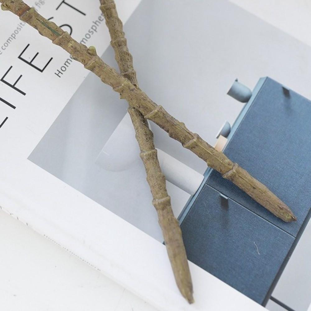 57cm Artificial Magnolia Leaves Rubber Floral Arrangement Simulated Plant Branch Plants Leaves DIY Green Plants Wedding